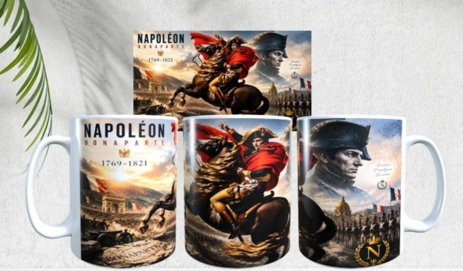 Mug effet stylé Napoléon Bonaparte